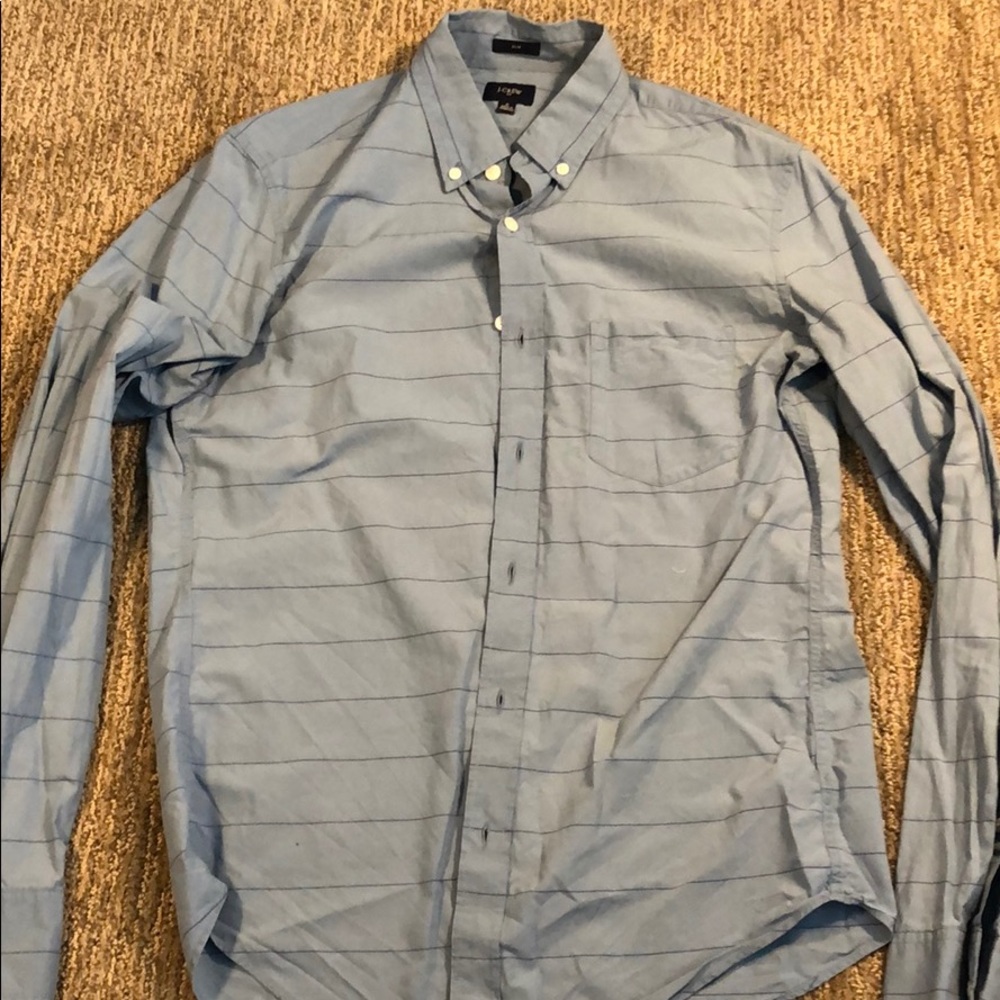 J Crew Button Up Slim Fit